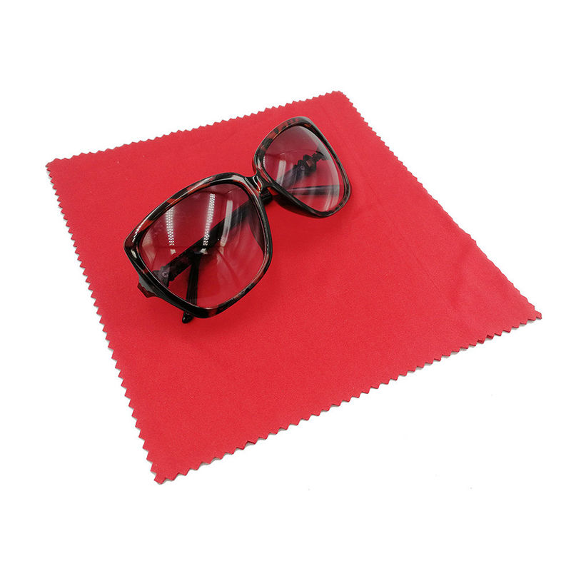 Reusable Lint Free Microfibre Cloths Stain Resistant 30x30 40x40cm For Cleaning And Polishing Eyeglasses