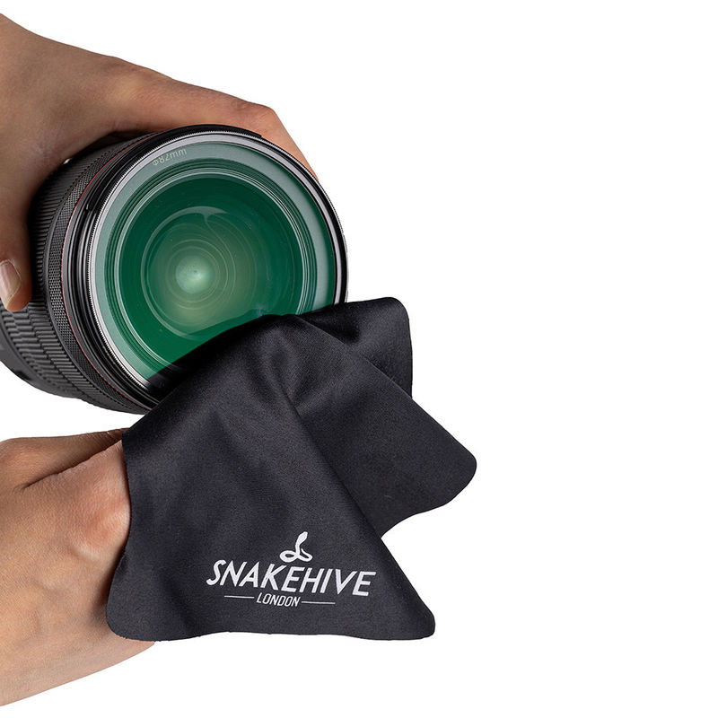 Reusable Microfiber Cloths 160-230gsm Lens Cloth For Cleaning Camera Lenses And Optics