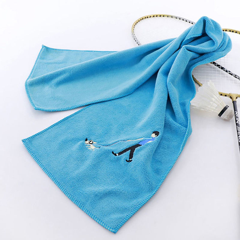 Customized Weight Size Color Sweat Absorbing Sports Towel