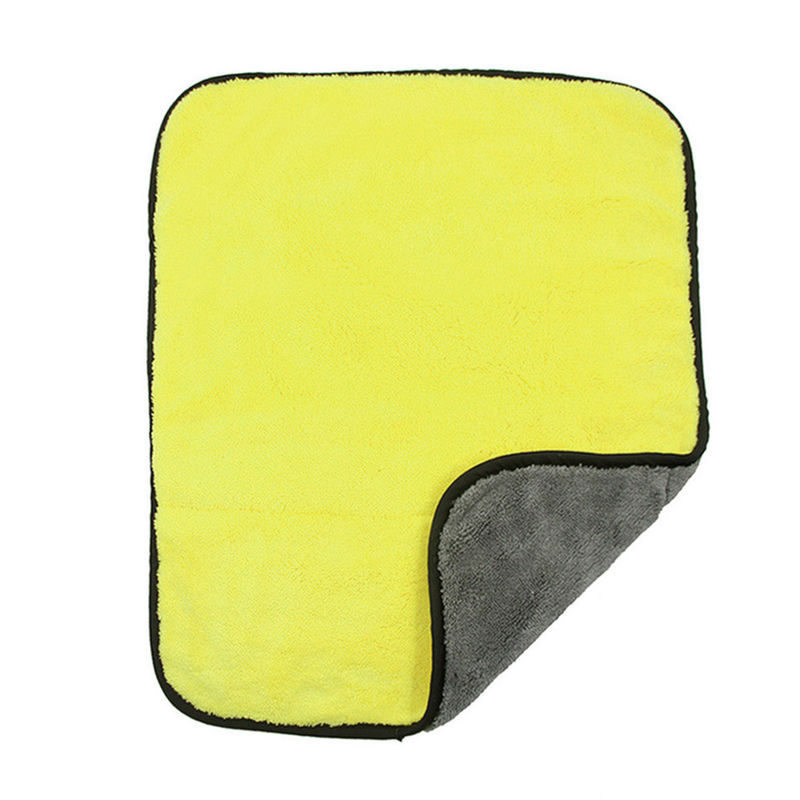 High Durable Microfiber Car Wash Towel 180-500gsm Lint Free For Automotive Cleaning