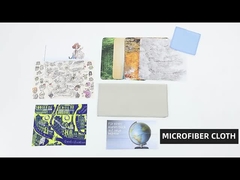 Microfiber Cloth 190-400gsm Customized For Glasses Cleaning